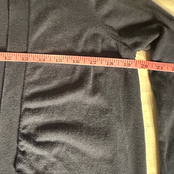 14th & Union Open Front Cardigan Navy Blue Cotton Blend Size Medium - Picture 6 of 8